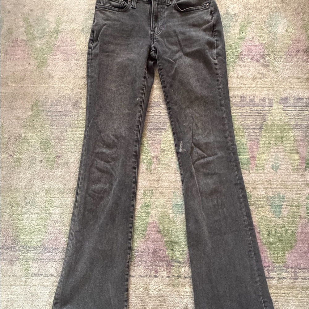 Lucky Brand Women's Gray Flare Jeans - Vintage Wash
